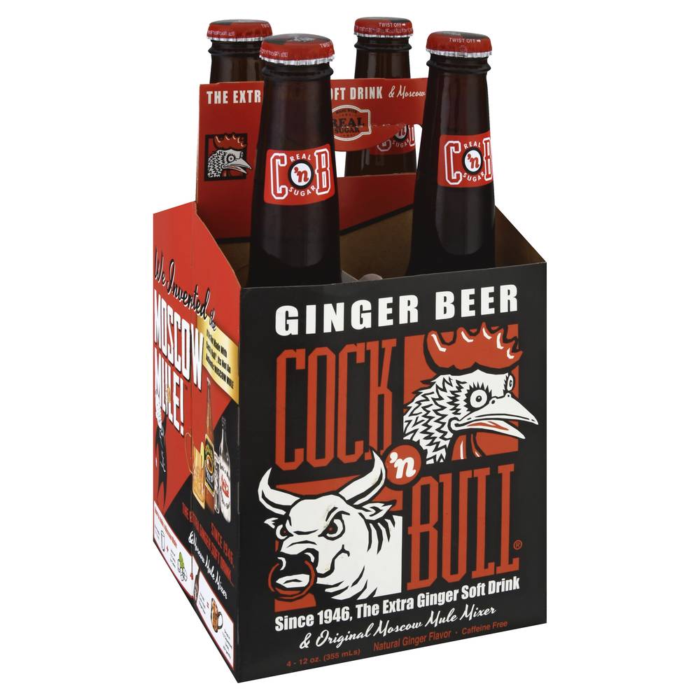 Cock 'n Bull Ginger Beer (4 x 12 oz)