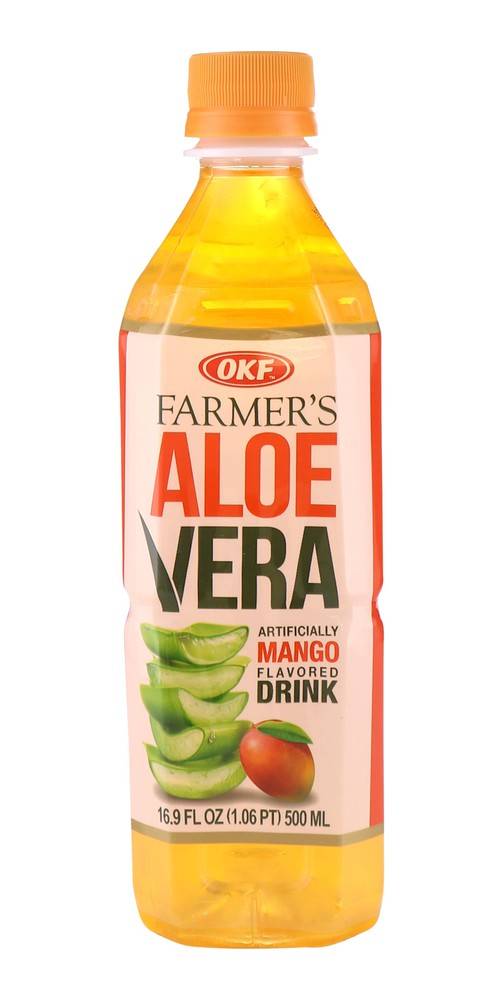 Okf Farmers Aloe Vera Mango Flavored Drink (16.9 fl oz)