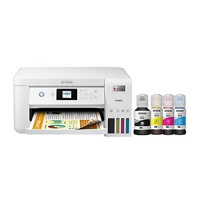 Epson Ecotank Et-2850 Cartridge-Free Supertank Wireless Color Inkjet All-In-One Printer