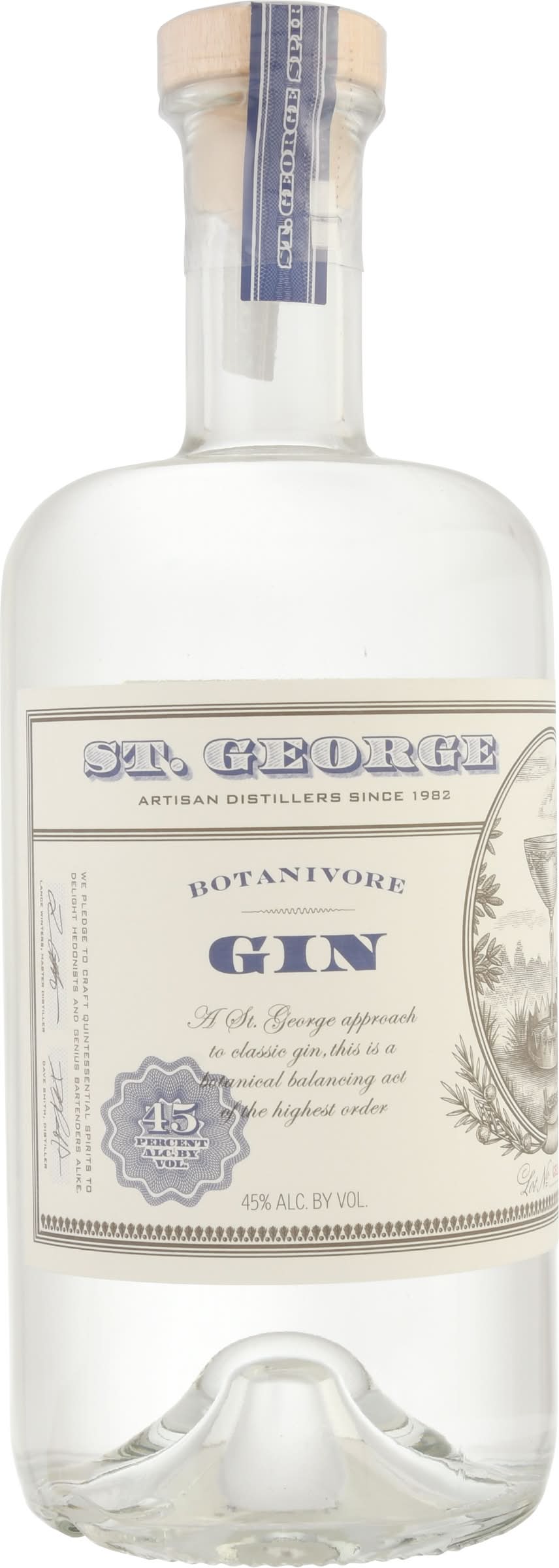 St. George Botanivore Gin (750 ml)