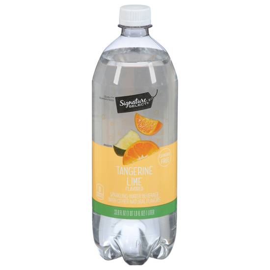 Signature Select Tangerine Lime Sparkling Water (33.8 fl oz)