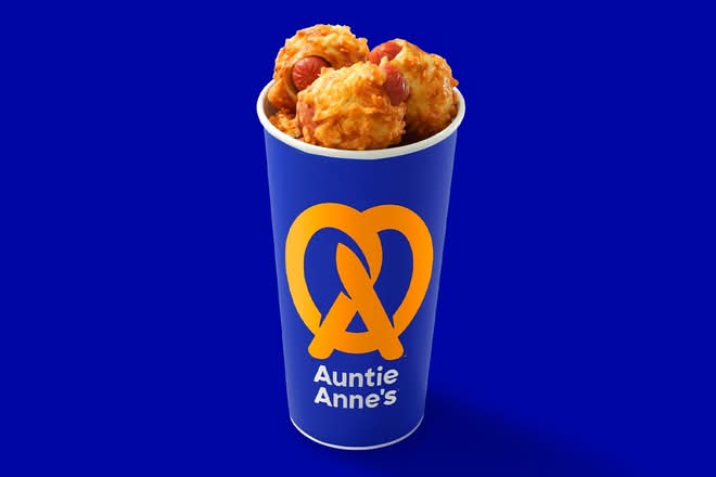 Crispy Cheese Mini Pretzel Dogs