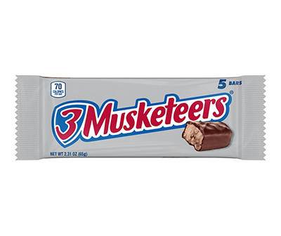 3 Musketeers Chocolate Bars (5-pack)