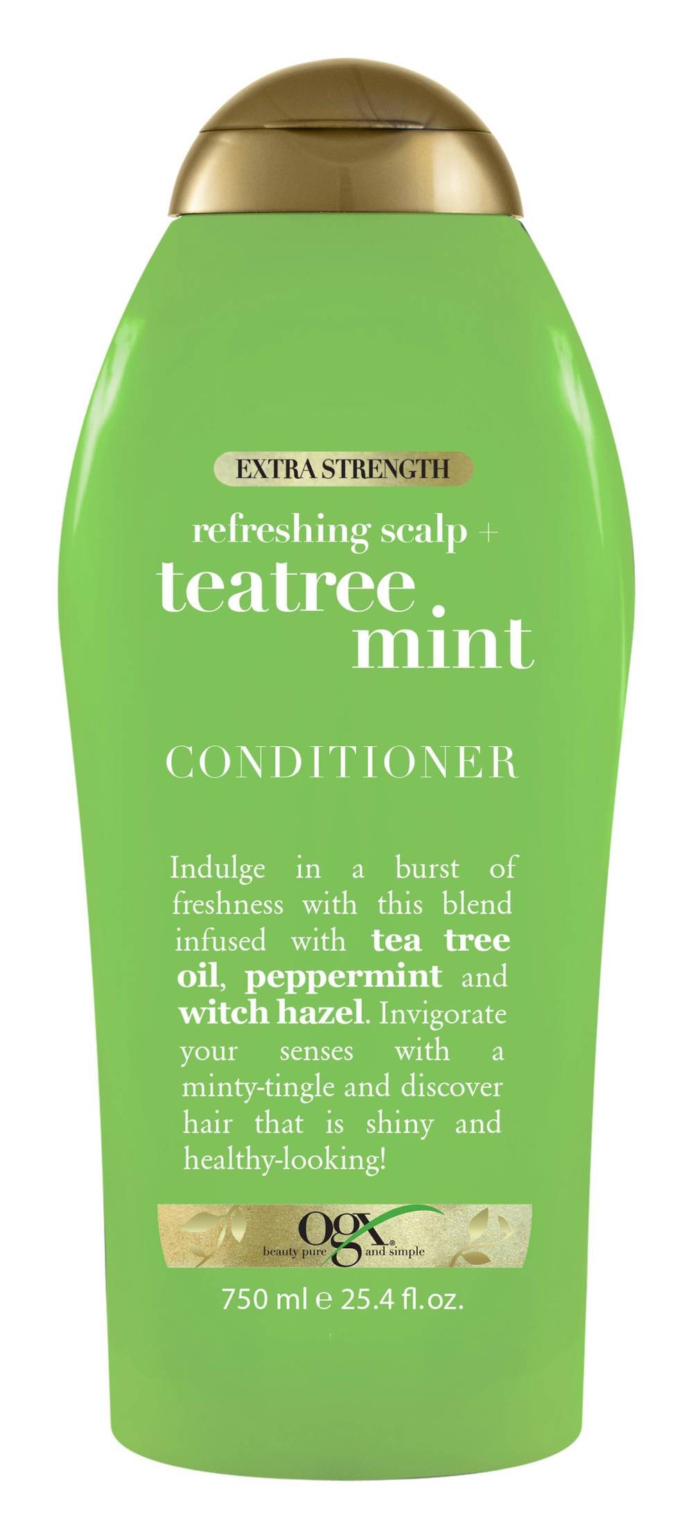 OGX Extra Strength Refreshing Scalp + Teatree Mint Conditioner (25.4 fl oz)