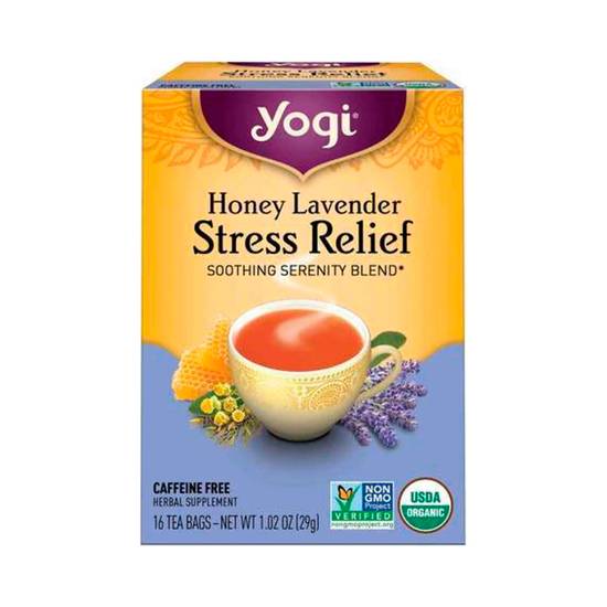 Yogi té miel de lavanda (16 piezas)