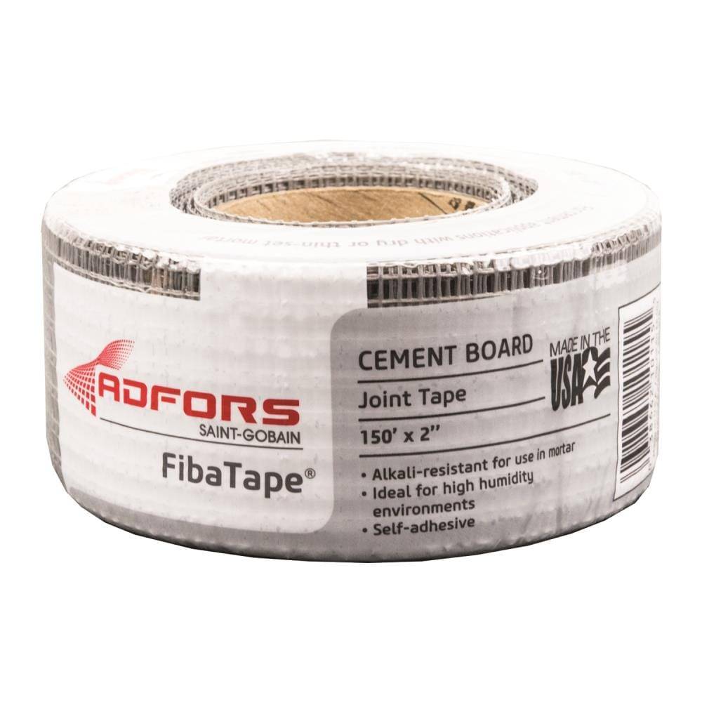 Saint-Gobain ADFORS FibaTape Alkali 2-in x 150-ft Mesh Construction Self-adhesive Drywall Cement Board Tape | FDW8691-U