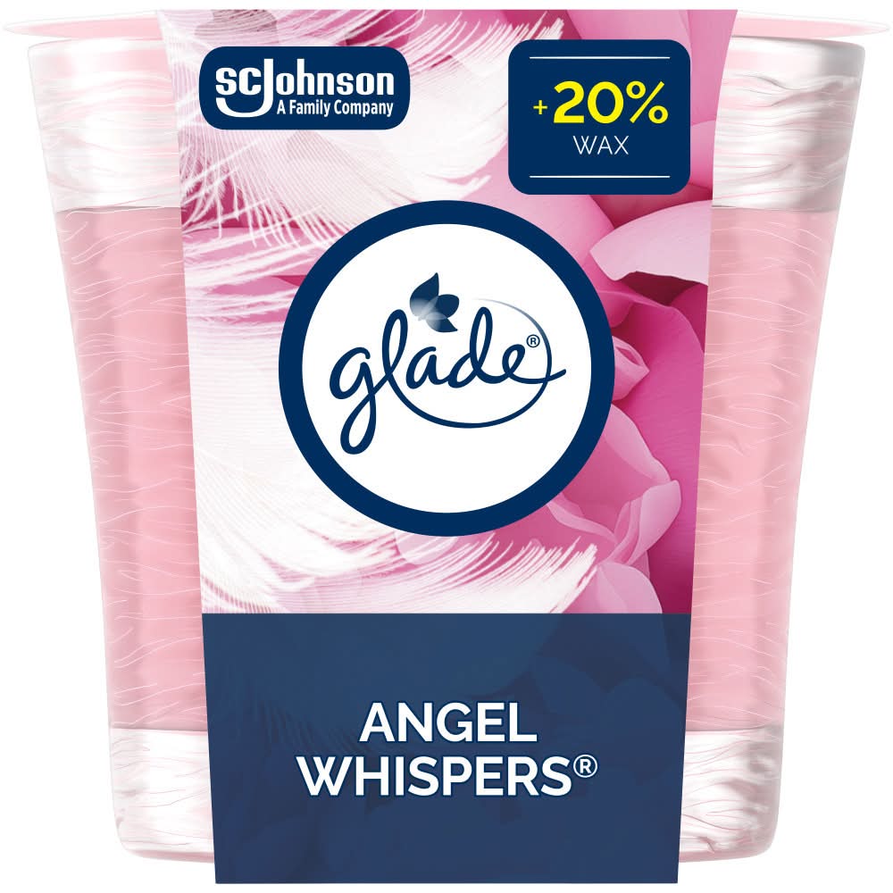 Glade Scented Jar Candle, Angel Whispers (100 g)
