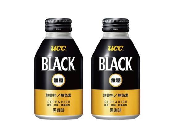 UCC BLACK無糖咖啡飲275g*2