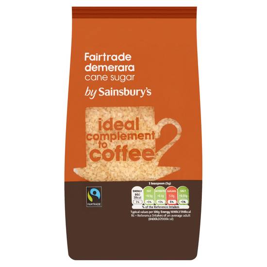 Sainsbury's Fairtrade Demerara Cane Sugar 500g