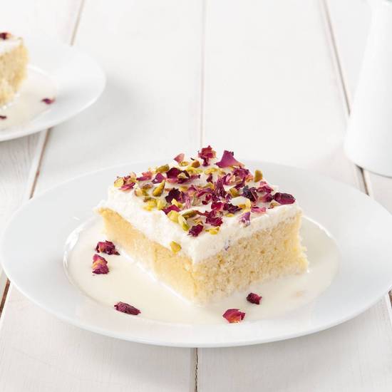 Rose and Pistachio Milk Cake