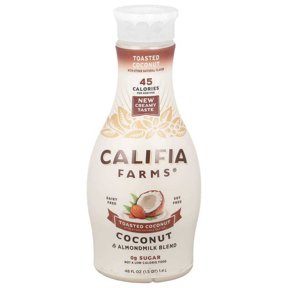 Califia Farms Toasted Coconut Almond Milk Blend (48 fl oz)