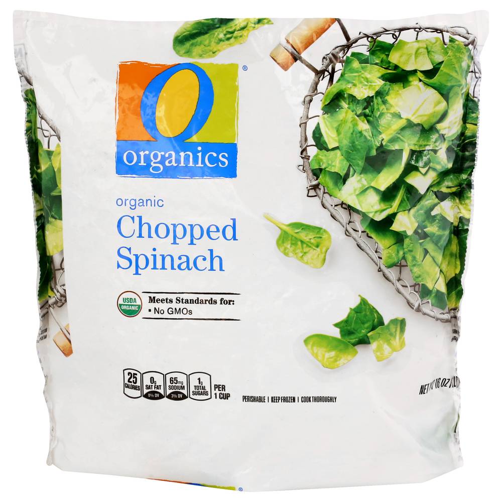 O Organics Organic Spinach Chopped (1 lbs)