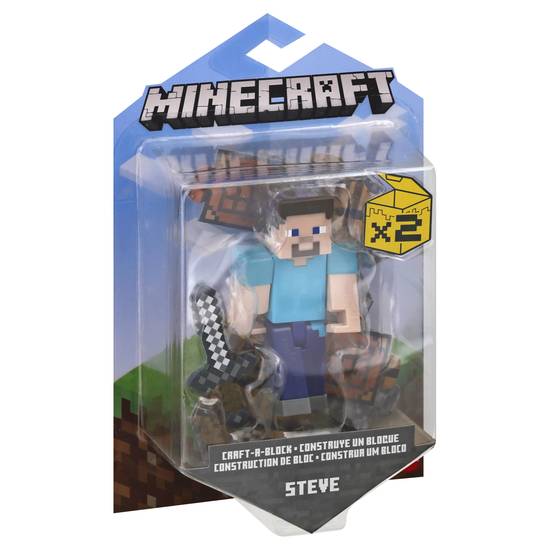Minecraft Steve Craft-A-Block 6+