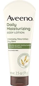 Aveeno Daily Moisturizing Body Lotion with Prebiotic Oat, 2.5 oz. (101081)