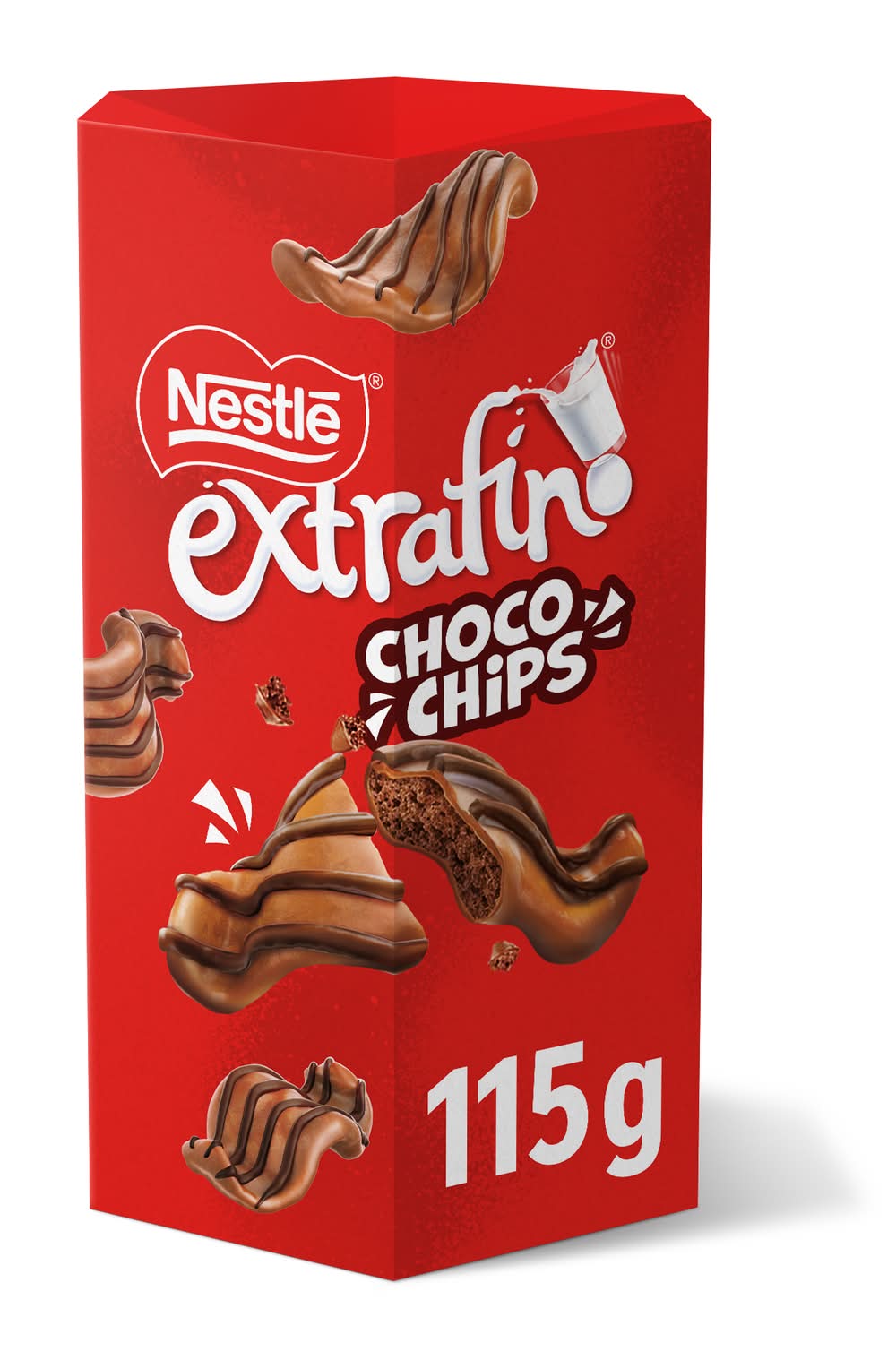 Extrafino choco chips de cereales recubiertos de chocolate con leche · Nestlé (115 g)