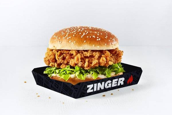Zinger Burger 🔥