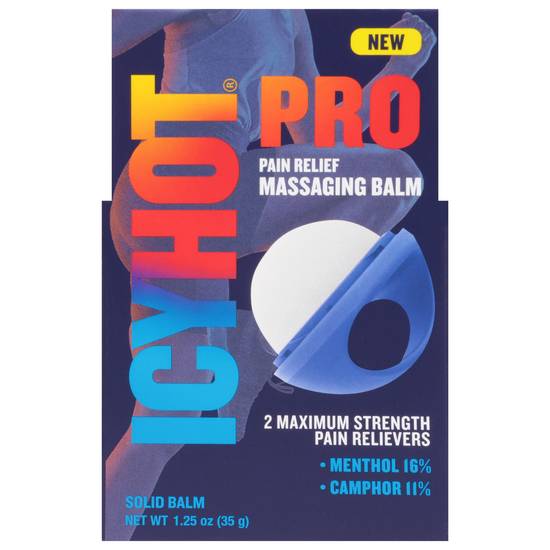 Icy Hot Pro Solid Massaging Balm Pain Relief