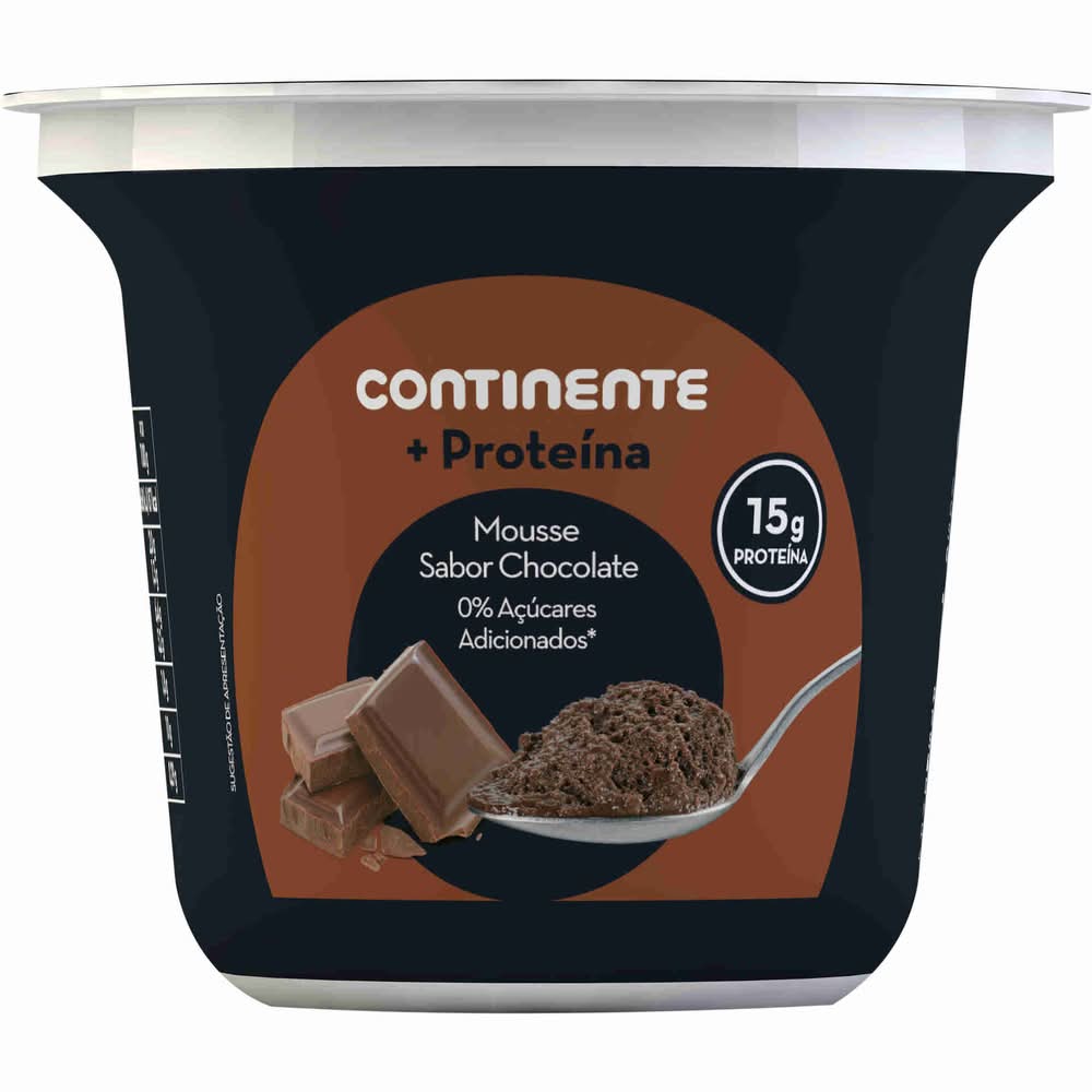 Mousse +Proteína Chocolate Continente (emb. 150 gr)