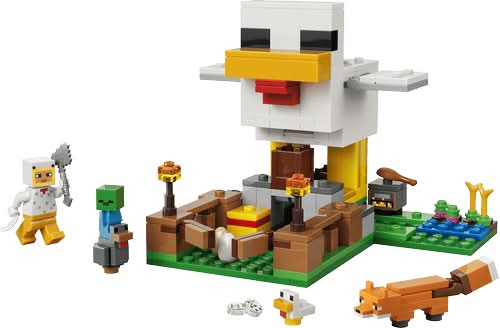 LEGO · Minecraft chicken farm juguete de construcción para niños (233 un)