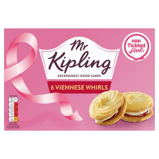 Mr Kipling Viennese Whirls Cakes (6ct)