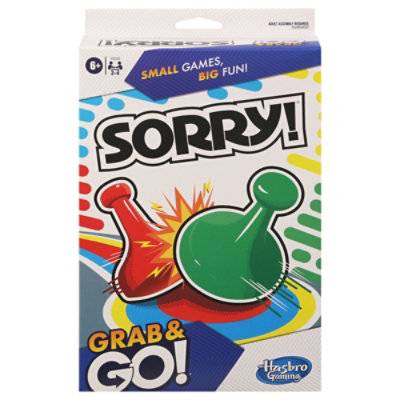 Hasbro Sorry! Grab N Go Game - Each