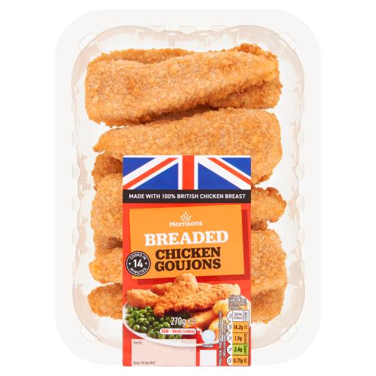 Morrisons Breaded Chicken Goujons