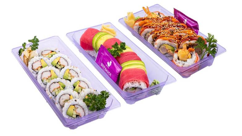 1 Classic Roll, 2 Specialty Rolls