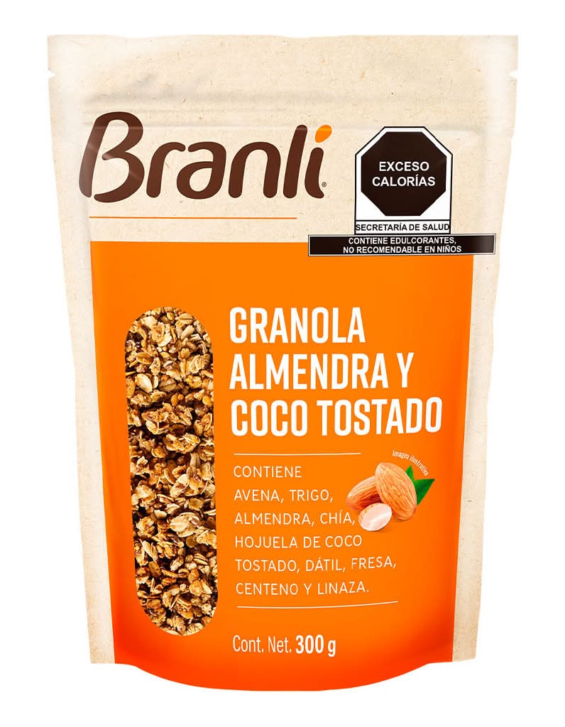 Branli · Granola almendra y coco tostado (300 g)