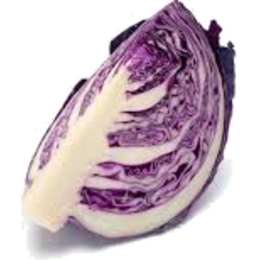 Red Cabbage Quarter