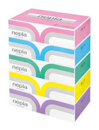367035：ネピア プレミアム ソフトティシュ 5個パック  / nepia Premium Soft tissue paper five pack