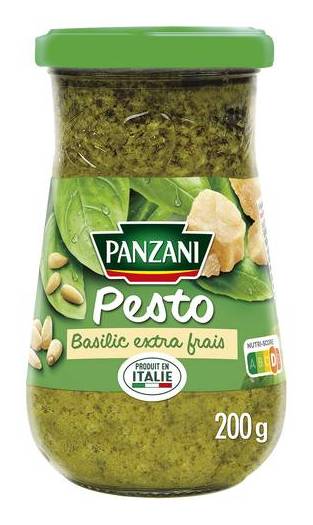 Panzani sauce pesto au basilic extra frais