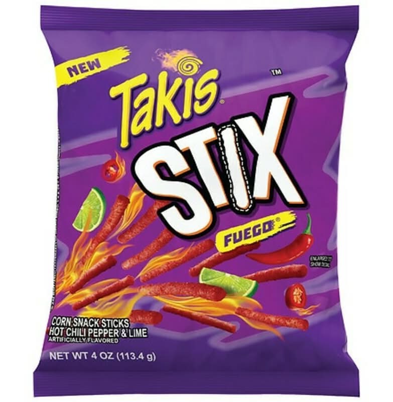 Takis Fuego Stix 4oz
