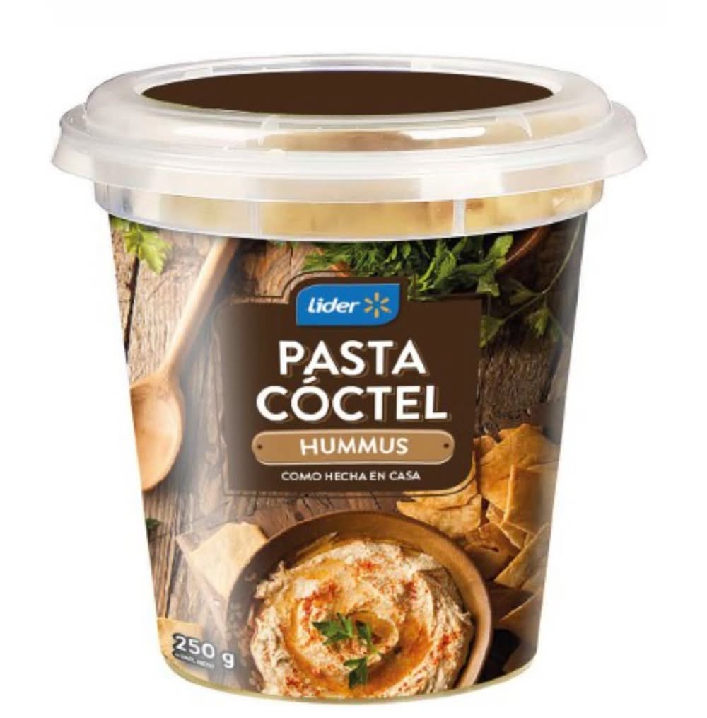 Lider · Pasta cóctel hummus (250 g)