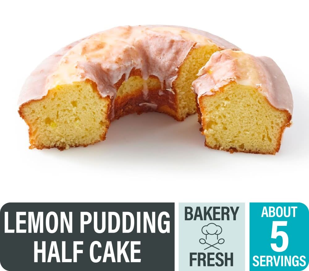 Bakery Fresh Half Lemon Pudding Cake
