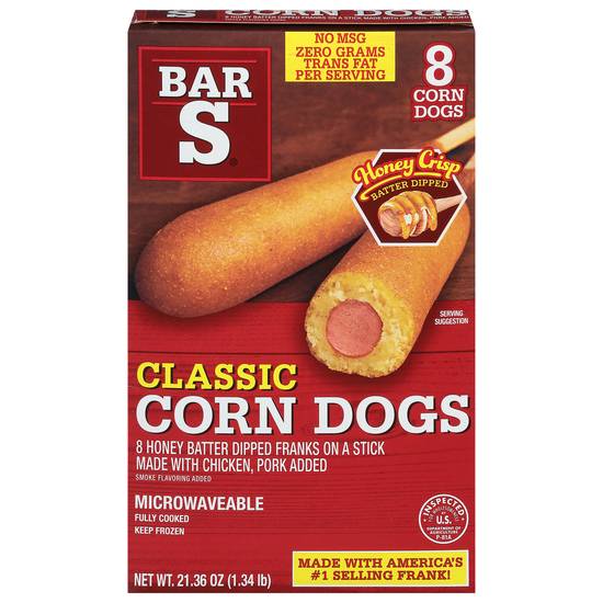 Bar-S Classic Corn Dogs (8 ct)