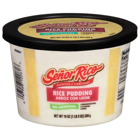Senor Rico Home Style Rice Pudding (19 oz)