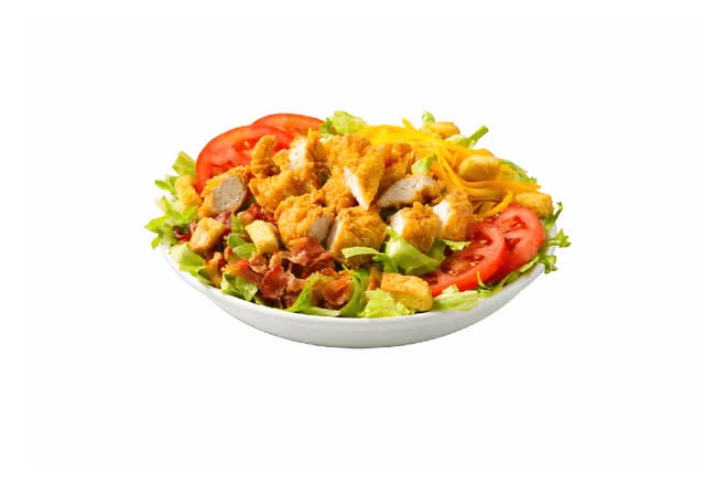Crispy Chicken BLT Salad