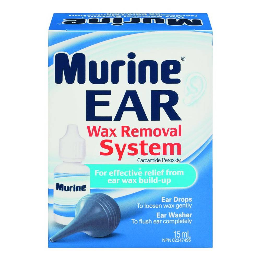 MURINE Ear Wax Removal System Ear Drops (15 ml)