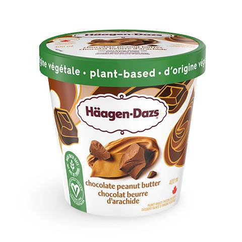 Haagen Daz Plant-Based Chocolate Peanut Butter 400ml