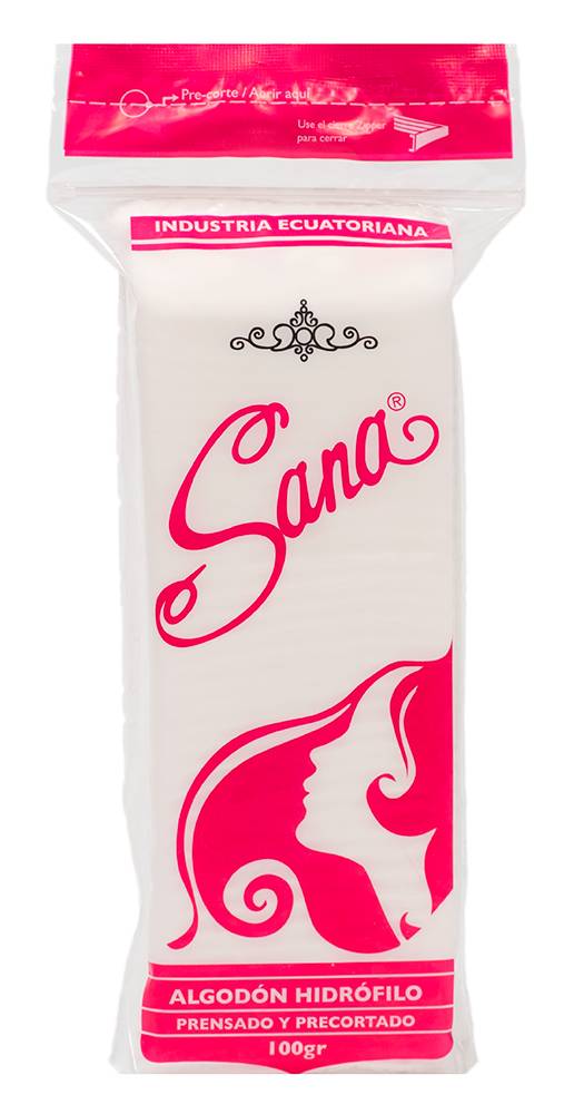 Sana ALGODONES COSMETICO PRENSADO *100G
