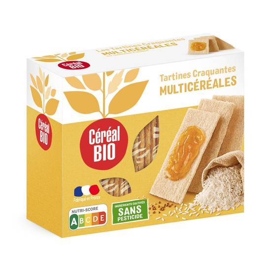 Céréal Bio - Tartines croquantes (multicéréales)