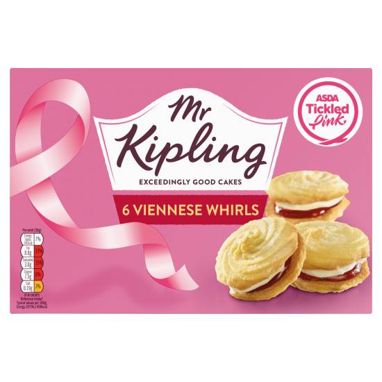 Mr Kipling Viennese Whirls Cakes (6ct)