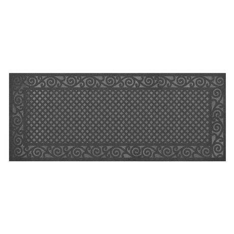 Mainstays Floormat Needlepunch Jarvis Graphite Embossed (1 unit)