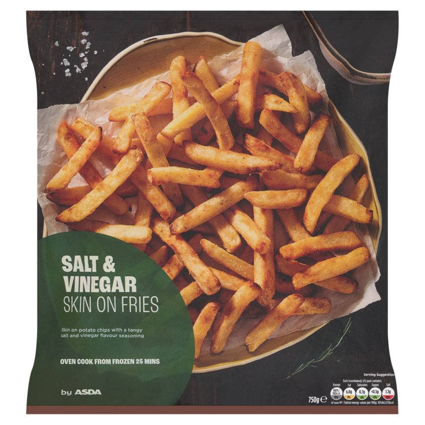 ASDA Skin on Fries (Salt-Vinegar)