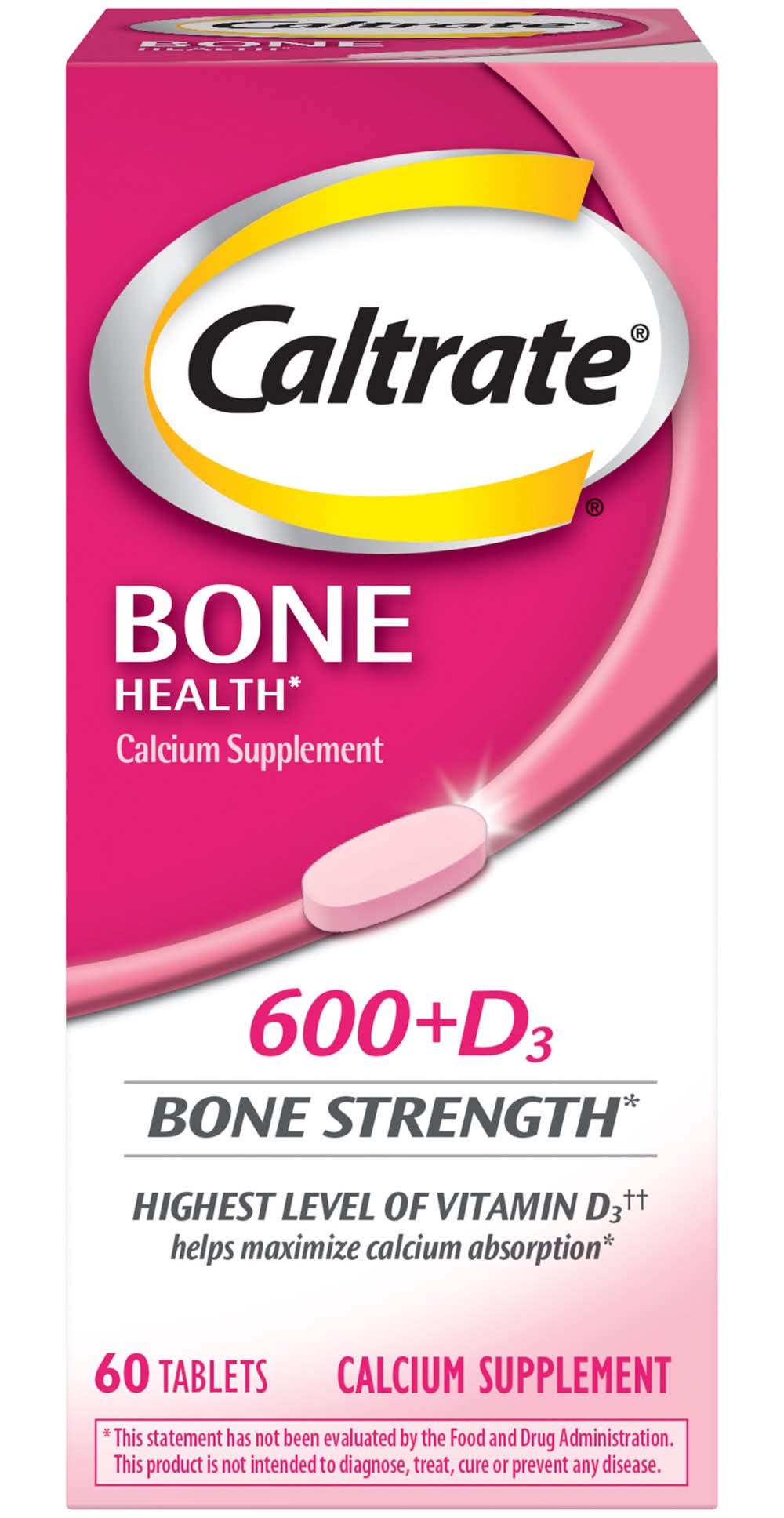 Caltrate 600+D3 Bone Health (6.4 oz)