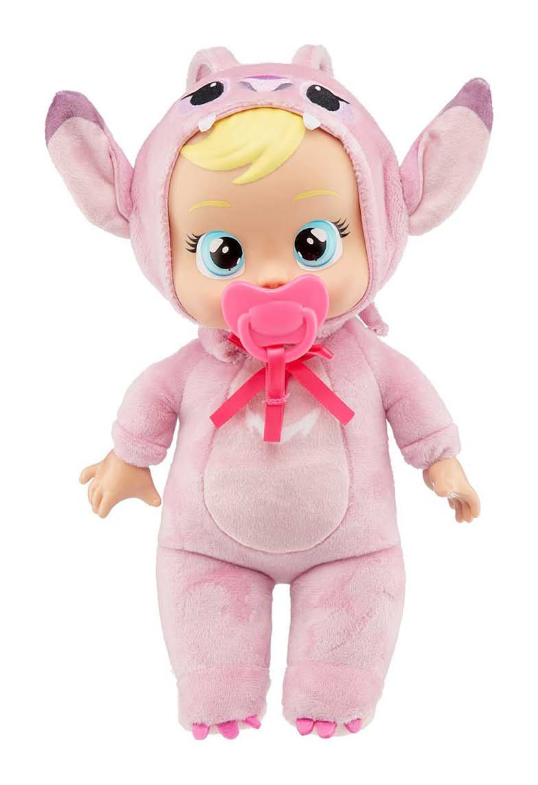 Cry Babies Disney Plush Baby Doll Tiny Cuddles Mickey Mouse 18+ m, 9.8 in