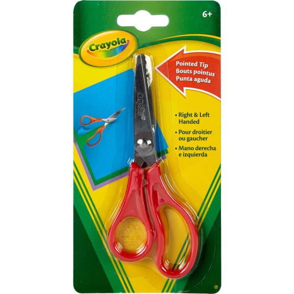 Crayola Stainless Steel Kid's Scissors Pointed Tip