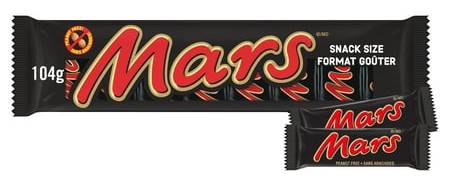 Mars Peanut Free Chocolate Candy Bar (104 g, 8 ct)