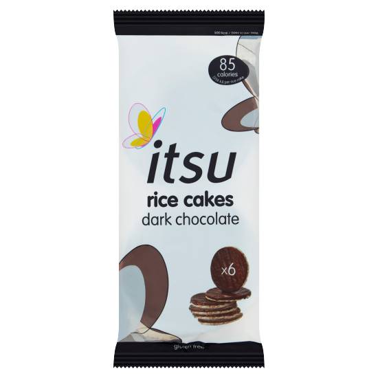 Itsu Dark Chocolate Rice Cakes (6 ct)