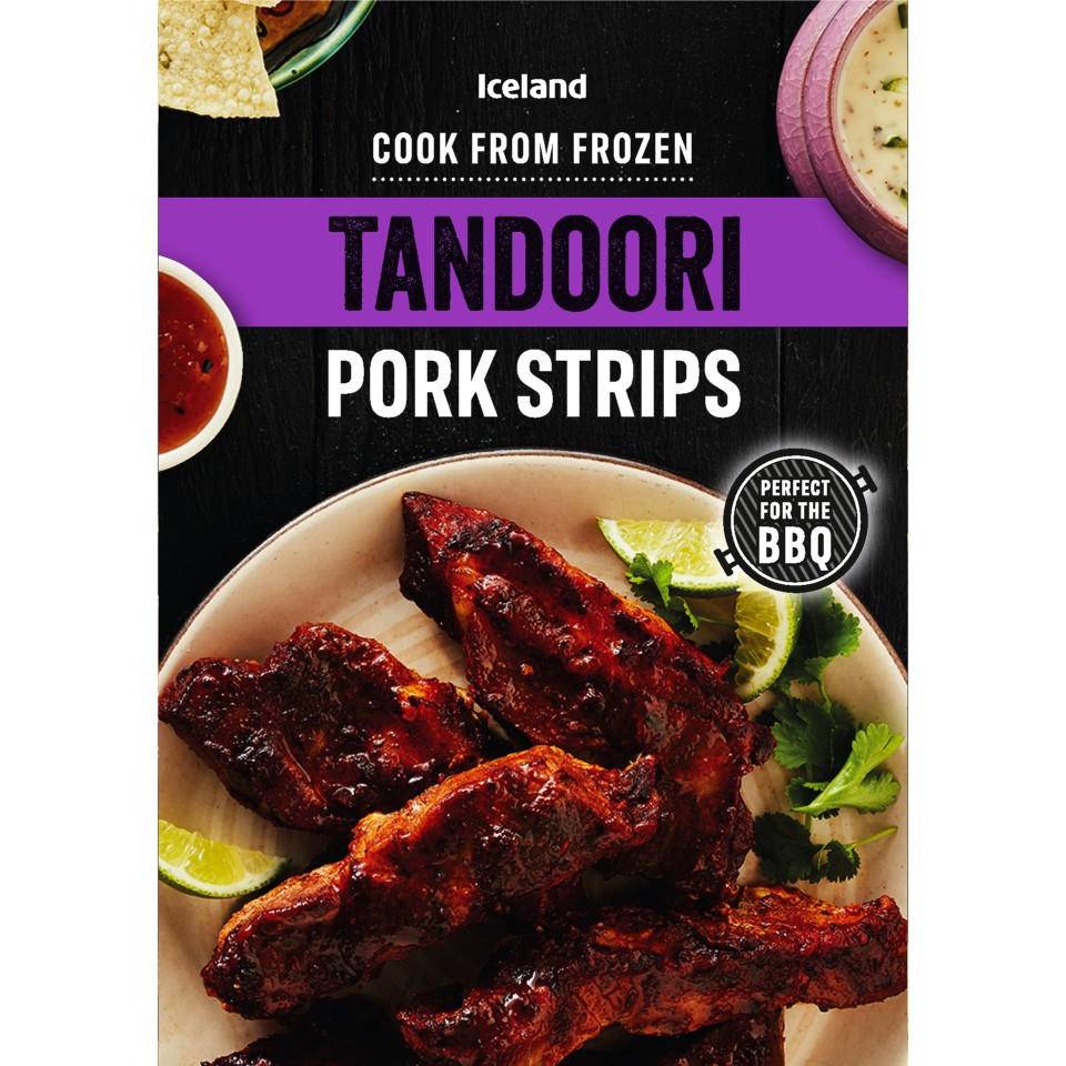 Iceland 330g Tandoori Pork Strips